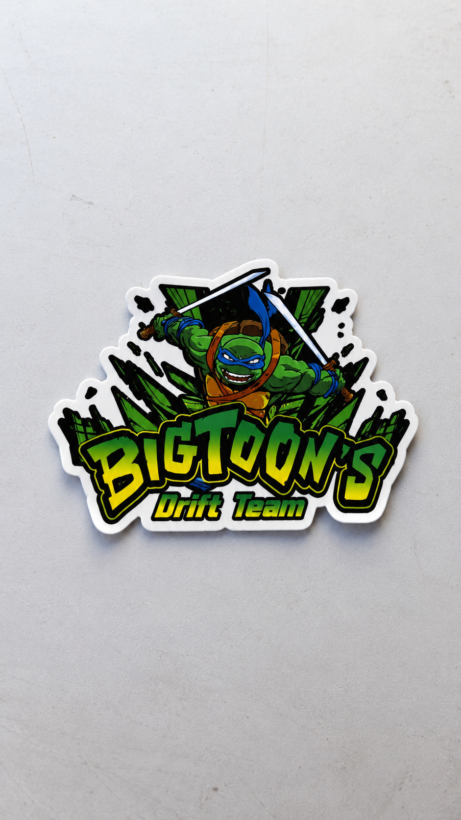 Sticker mascotte Bigtoon's
