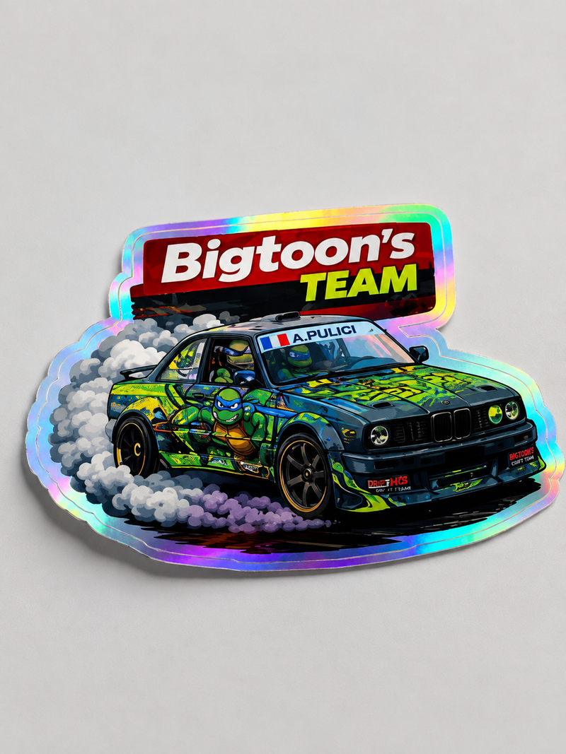 Sticker E30 holographique