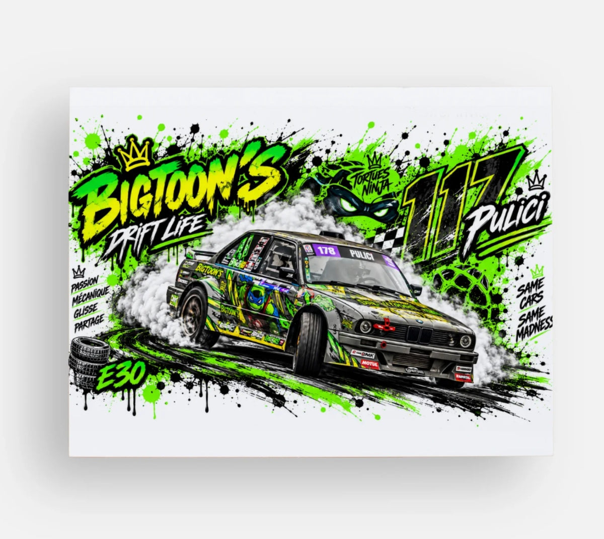 Magnet BMW E30 — grand