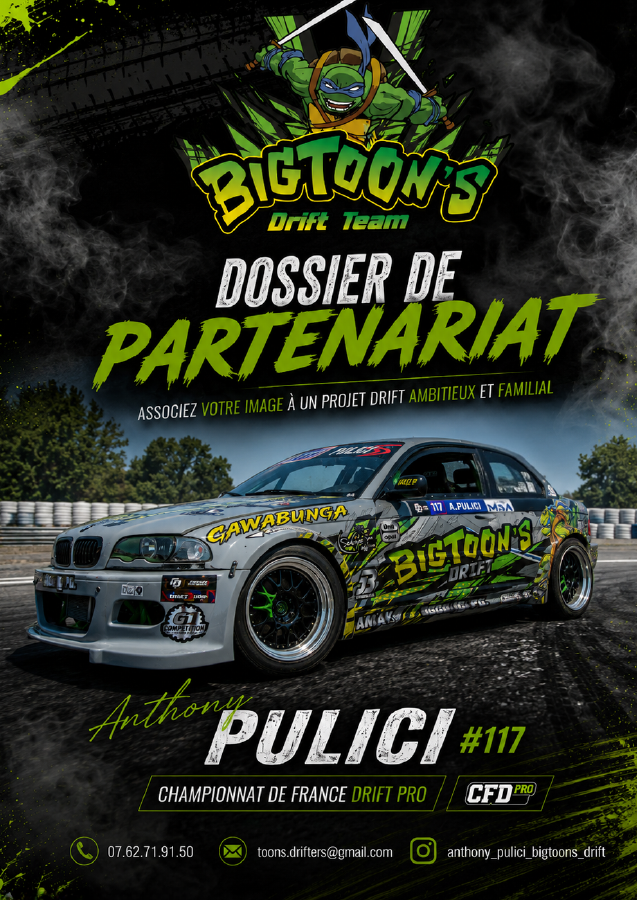 Couverture du dossier de partenariat Big Toons Drift